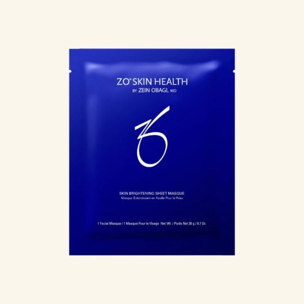 zo skin health Skin Brightening Sheet Masque | Onyx Luxury Aesthetics in Albany, OR